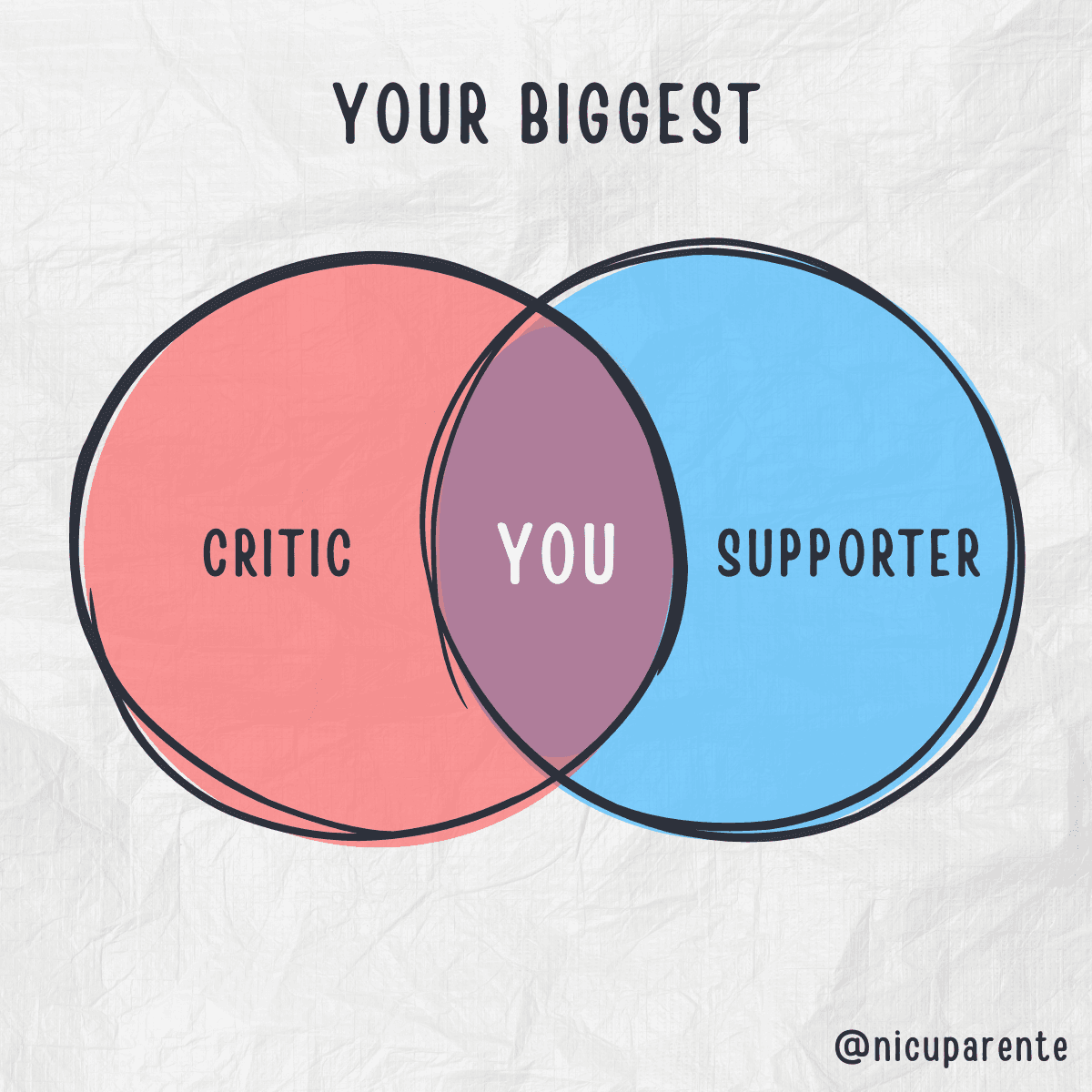 Your Biggest Critic and Supporter
